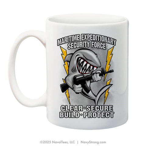"Maritime Expeditionary Security Force" - 15 oz Coffee Mug