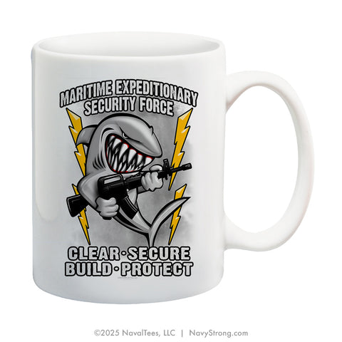 "Maritime Expeditionary Security Force" - 15 oz Coffee Mug