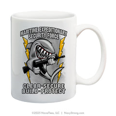 "Maritime Expeditionary Security Force" - 15 oz Coffee Mug