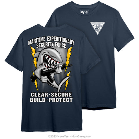 "Maritime Expeditionary Security Force" Tee | Navy