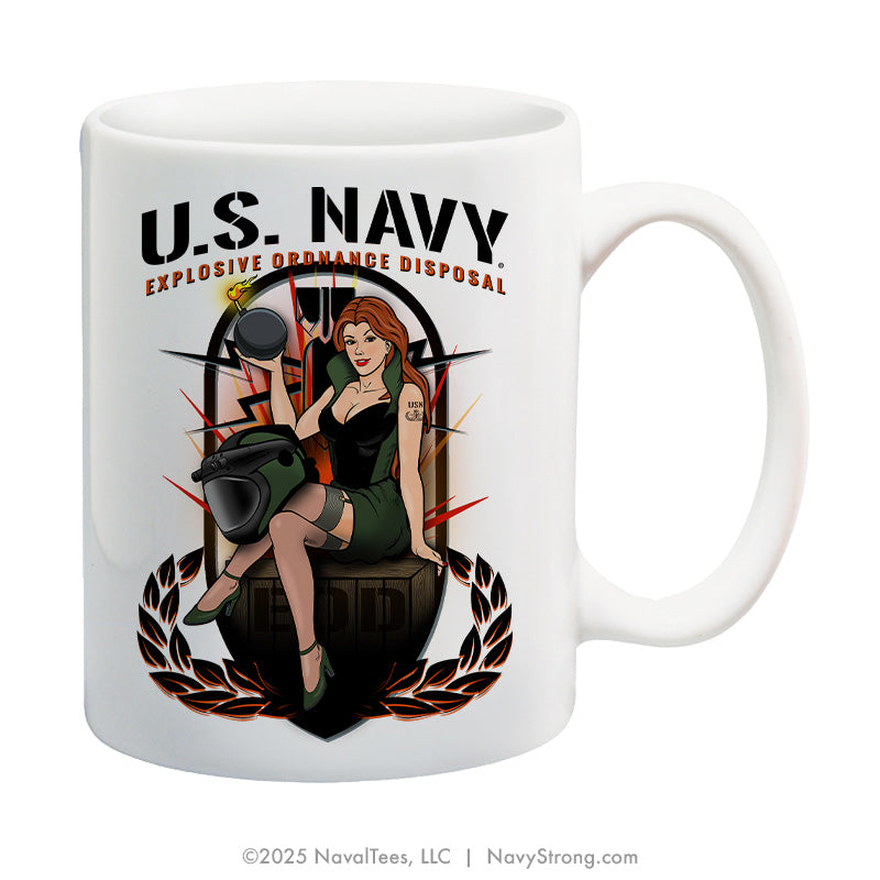 "EOD Pinup" | 15 oz Coffee Mug