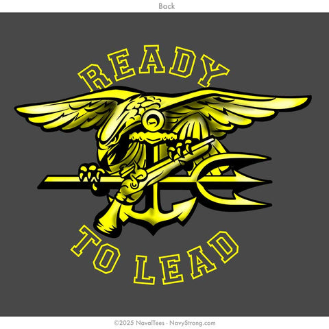 "Ready to Lead" Tee | Charcoal