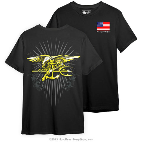 "Trident" Tee | Black