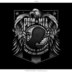 "POW MIA Eagle" Hooded Sweatshirt | Black