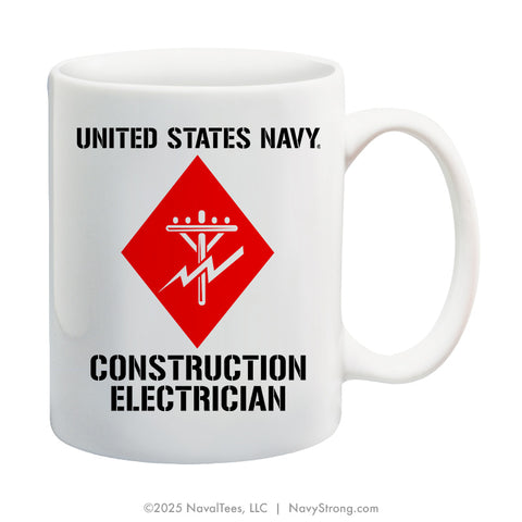 "Seabee Rating - CE" - 15 oz Coffee Mug