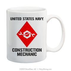 "Seabee Rating - CM" - 15 oz Coffee Mug