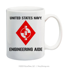 "Seabee Rating - EA" - 15 oz Coffee Mug