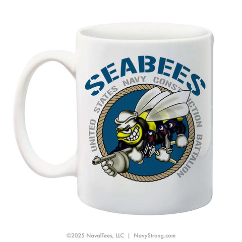 "Seabee Rating - SW" - 15 oz Coffee Mug