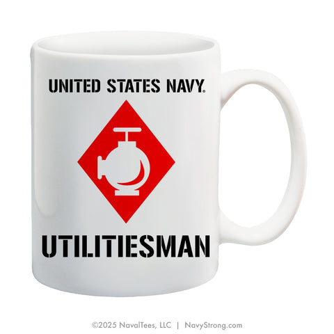 "Seabee Rating - UT" - 15 oz Coffee Mug