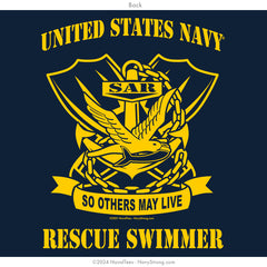 "Rescue Swimmer" Tee | Navy