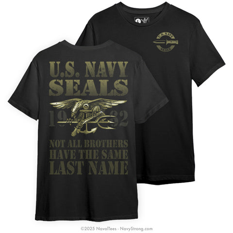 "Last Name" Tee | Black