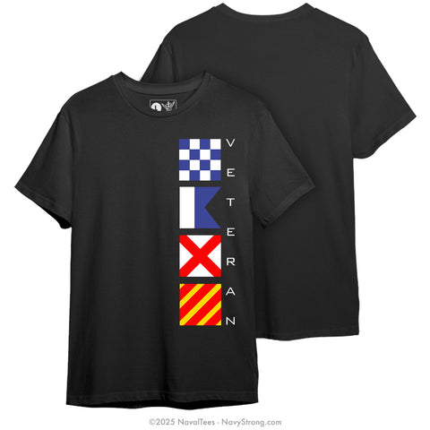 "Signal Flags" Tee - Black