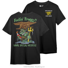 "Feelin' Froggy?" Tee | Black