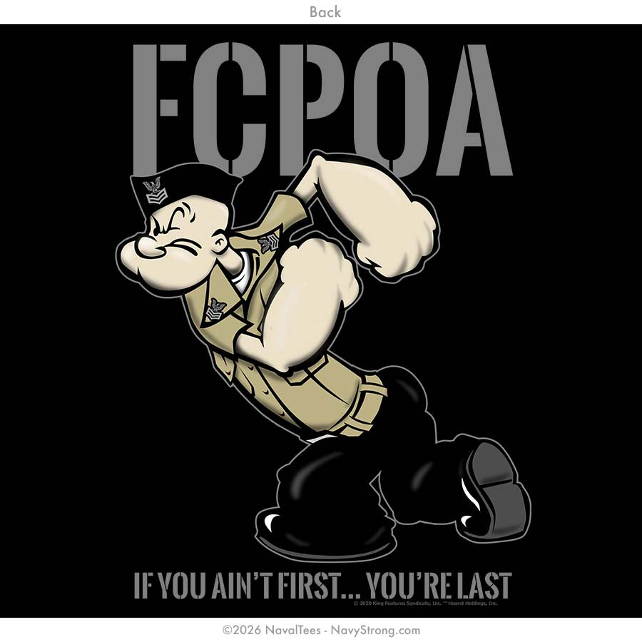 "First Class Popeye" Tee | Black