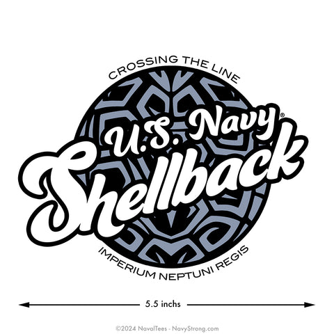 "Navy Shellback" | 5.5 inch Vinyl Decal