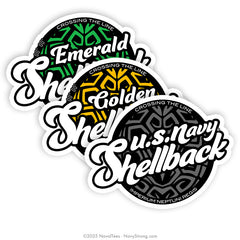 "US Navy Shellback" | 6 inch Magnetic Decal
