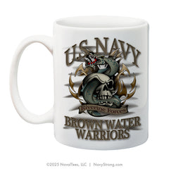 "Brown Water Riverine" | 15 oz Coffee Mug