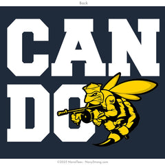 "Can Do" Long Sleeve Tee | Navy