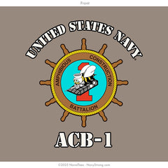 "Amphibious Construction Battalion ONE" Tee - NWU