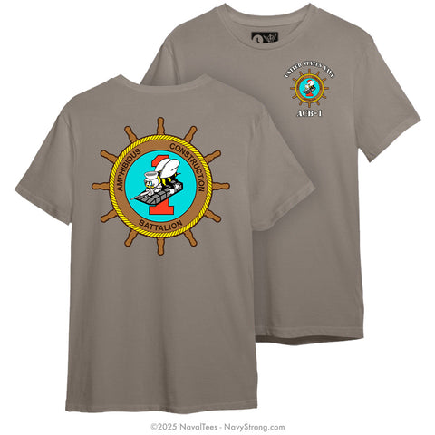 "Amphibious Construction Battalion ONE" Tee - NWU