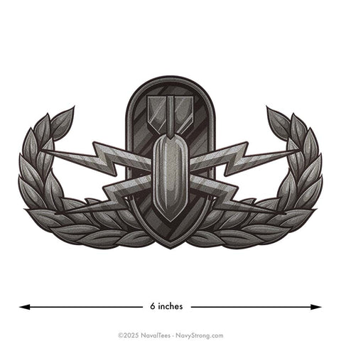 "Basic EOD" | 6 inch Vinyl Decal