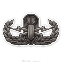 "Basic EOD" | 6 inch Vinyl Decal