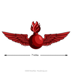 "AO Wings" | 7 inch Vinyl Decal