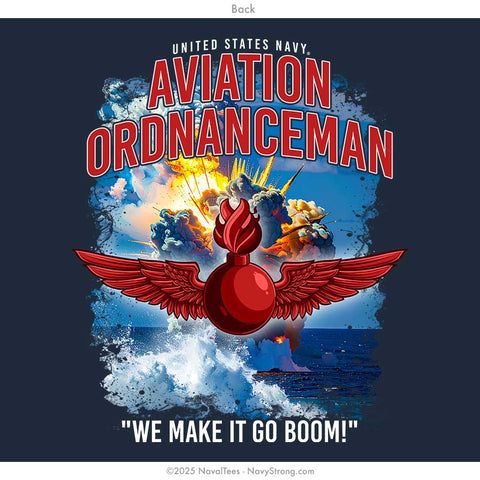 "Boom Squad" Tee | Navy