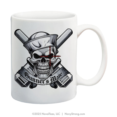 "Gunner Skull" | 15 oz Coffee Mug
