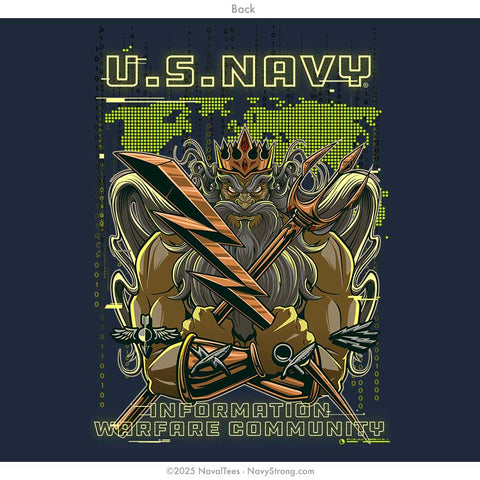 "IW Neptune" Long Sleeve Tee | Navy