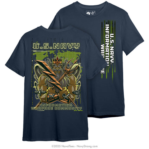 "IW Neptune" Tee - Navy