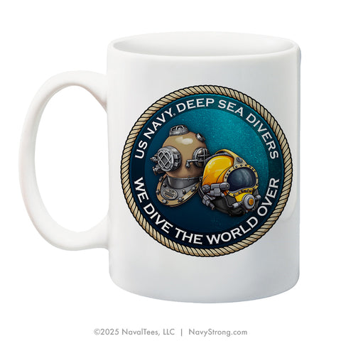"Two Helmets" | 15 oz Coffee Mug