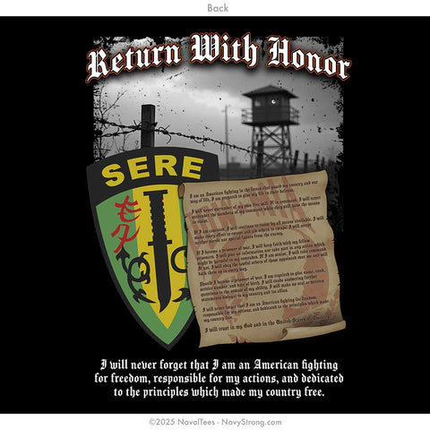 "SERE Conduct" Tee - Black
