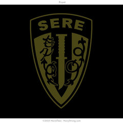 "SERE Elements" Hooded Sweatshirt | Black