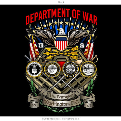 "Department of War" Tee | Black
