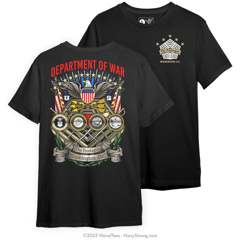 "Department of War" Tee | Black