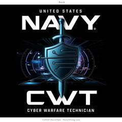 "Cyber Warfare Technician" Tee - Black