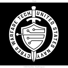 "Cyber Warfare Technician" Tee - Black