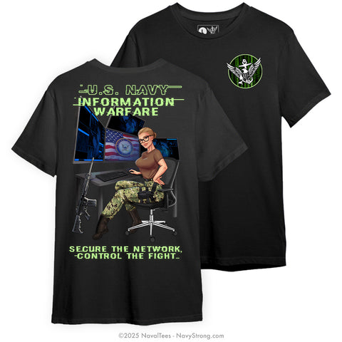 "IW PINUP" Tee - Black