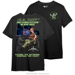 "IW PINUP" Tee - Black