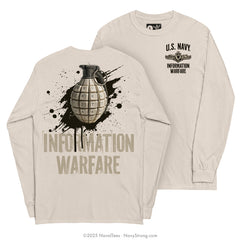 "IW Grenade" Long Sleeve Tee | Sand