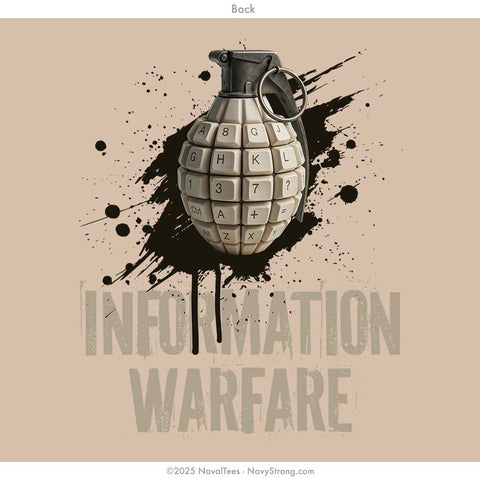 "IW Grenade" Long Sleeve Tee | Sand