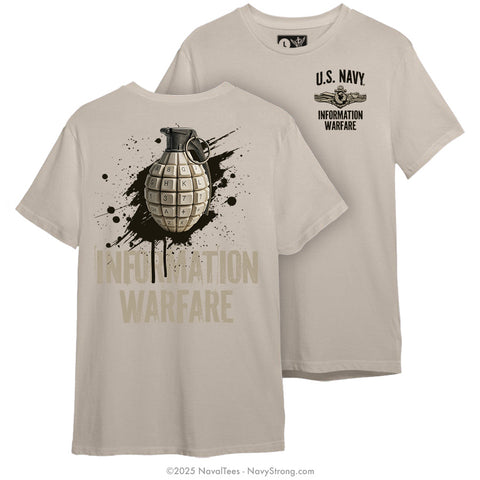 "IW Grenade" Tee - Sand