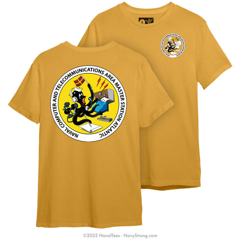 "Oscar the Octopus" Tee - Gold
