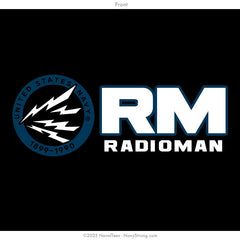 "Veteran Radioman" Tee - Black