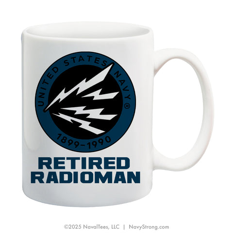 "Retired Radioman" | 15 oz Coffee Mug