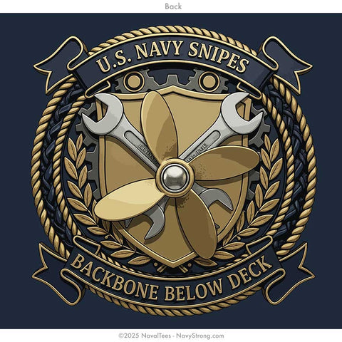 "Snipe Badge" Tee | Navy