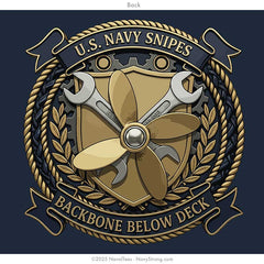 "Snipe Badge" Tee | Navy