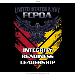 "First Class Eagle" Hooded Sweatshirt | Black