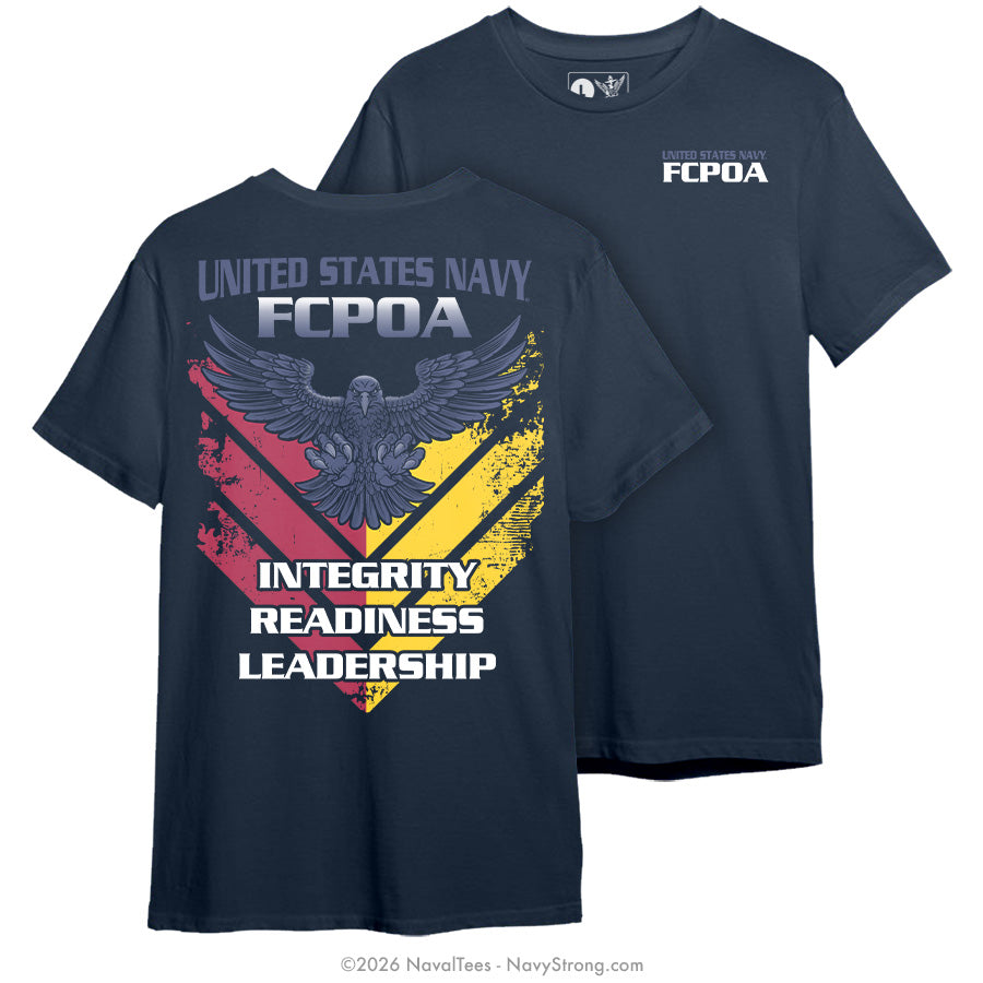 "First Class Eagle" Tee | Navy